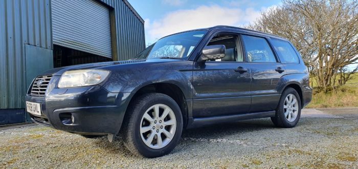 Subaru Forester 2.0 XEn Auto Sat Nav 1 Lady Dr Owner FSH Sat Nav New Mot New Cambelt Four Wheel Drive Petrol Metallic Graphite Grey