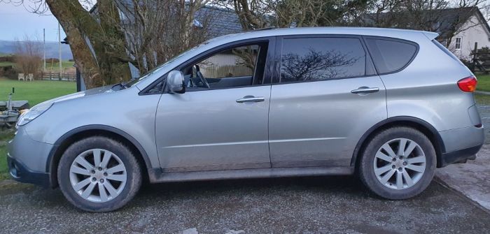 Subaru Tribeca 3.0 B9 SE5 5dr Auto FSH Sat Nav Leather New Mot Four Wheel Drive Petrol Silver
