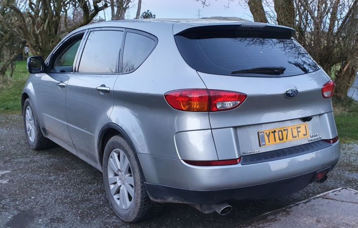 Subaru Tribeca 3.0 B9 SE5 5dr Auto FSH Sat Nav Leather New Mot Four Wheel Drive Petrol Silver