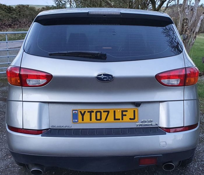 Subaru Tribeca 3.0 B9 SE5 5dr Auto FSH Sat Nav Leather New Mot Four Wheel Drive Petrol Silver