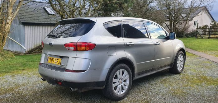 Subaru Tribeca 3.0 B9 SE5 5dr Auto FSH Sat Nav Leather New Mot Four Wheel Drive Petrol Silver