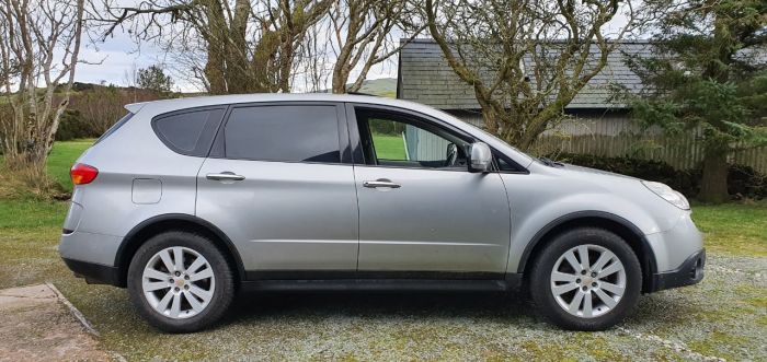 Subaru Tribeca 3.0 B9 SE5 5dr Auto FSH Sat Nav Leather New Mot Four Wheel Drive Petrol Silver