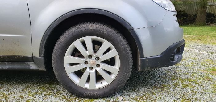 Subaru Tribeca 3.0 B9 SE5 5dr Auto FSH Sat Nav Leather New Mot Four Wheel Drive Petrol Silver