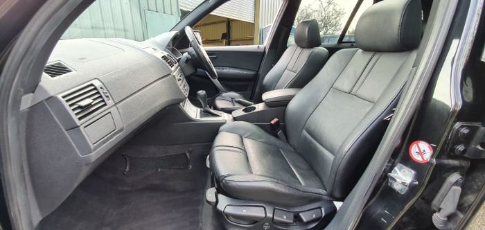 BMW X3 3.0i Sport Auto 90k FSH Leather New Mot Four Wheel Drive Petrol Black
