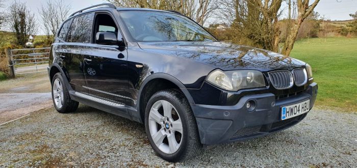 BMW X3 3.0i Sport Auto 90k FSH Leather New Mot Four Wheel Drive Petrol Black
