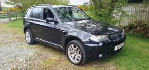 BMW X3 at C G Trading Abergele