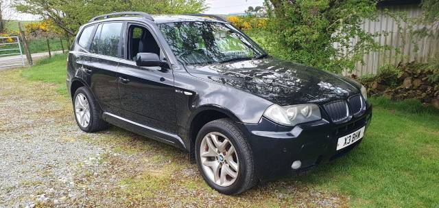 BMW X3 2.0d M Sport 6spd Manual Leather Sept 2024 Mot Four Wheel Drive Diesel Black