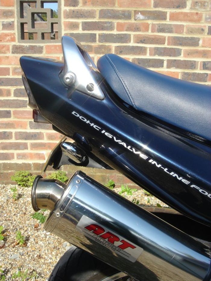 Suzuki Bandit GSF 1200 SK4 Custom Streetfighter Classic Petrol Met Dark Blue