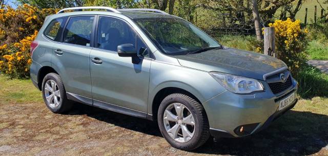 Subaru Forester 2.0D XC 6spd man, 3 own, fsh, new mot Four Wheel Drive Diesel Jasmin Green Met