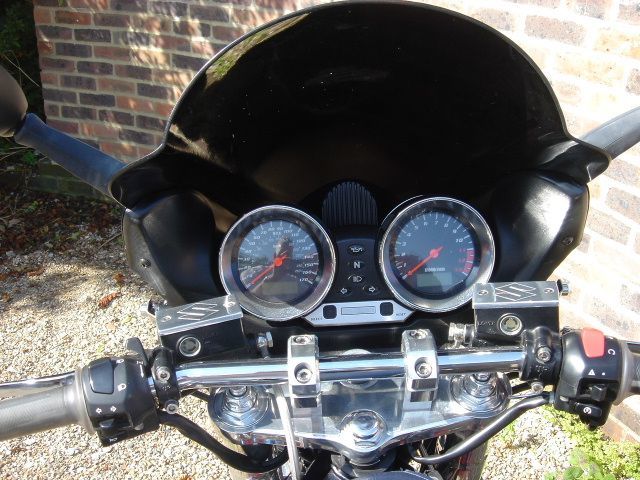 Suzuki Bandit GSF 1200 SK4 Custom Streetfighter Classic Petrol Met Dark Blue